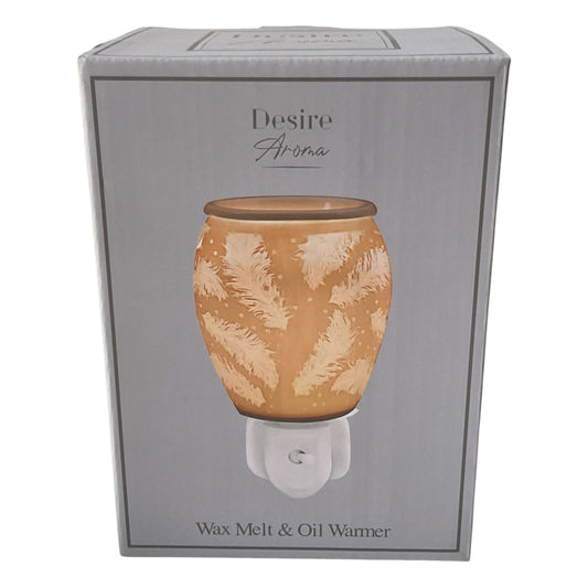 Desire Aroma Feather White Plug In  Fragrance Oil Wax Melt Burner
