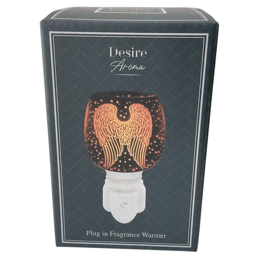 Desire Aroma Angel Wings Plug In Fragrance Oil Wax Melt Burner