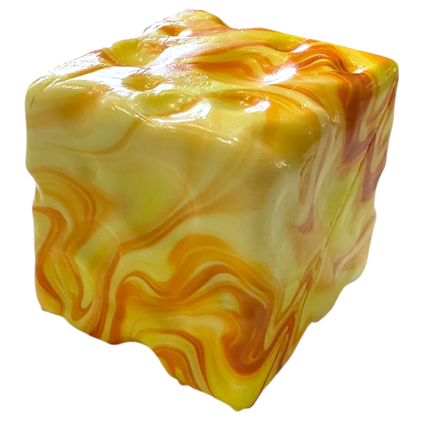 Squishy Cheese Rainbow Effect Super Soft Squish Toy