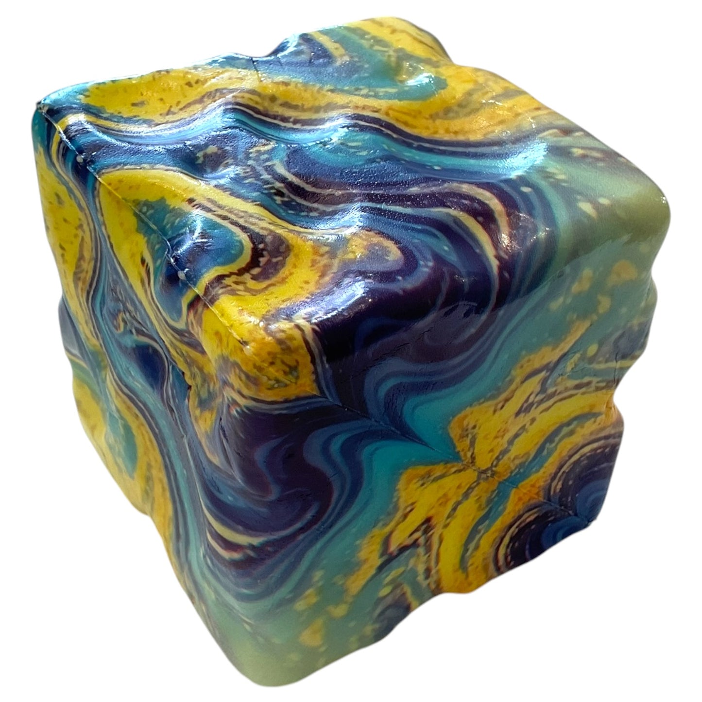 Squishy Cheese Rainbow Effect Super Soft Squish Toy