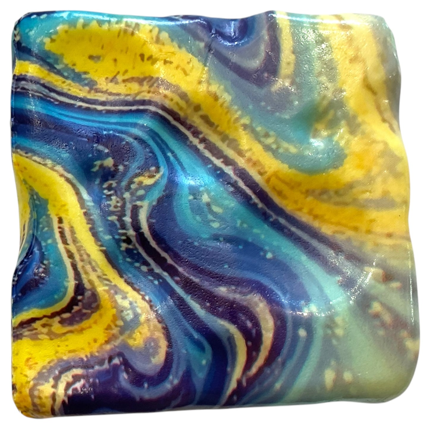 Squishy Cheese Rainbow Effect Super Soft Squish Toy