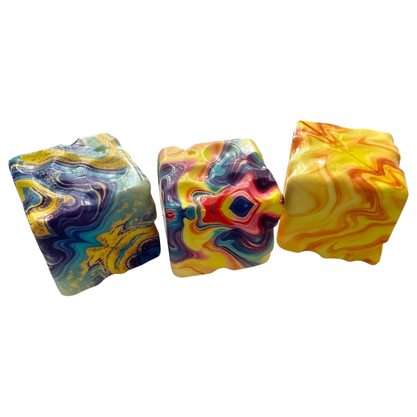 Squishy Cheese Rainbow Effect Super Soft Squish Toy