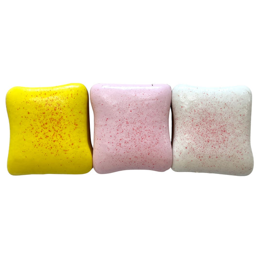 Squishy Toast Bread Slow Rising Squish Fidget Super Soft Sensory Toy - Assorted Colours