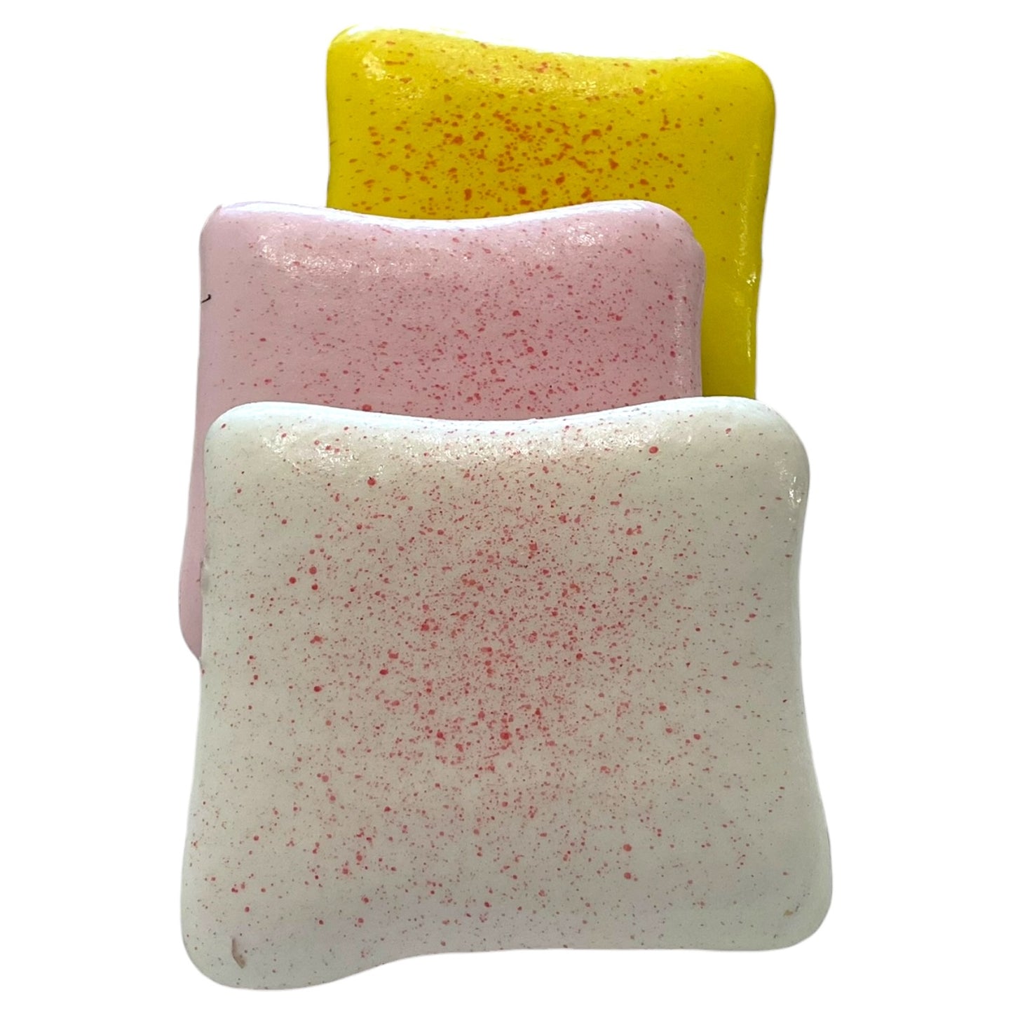 Squishy Toast Bread Slow Rising Squish Fidget Super Soft Sensory Toy - Assorted Colours