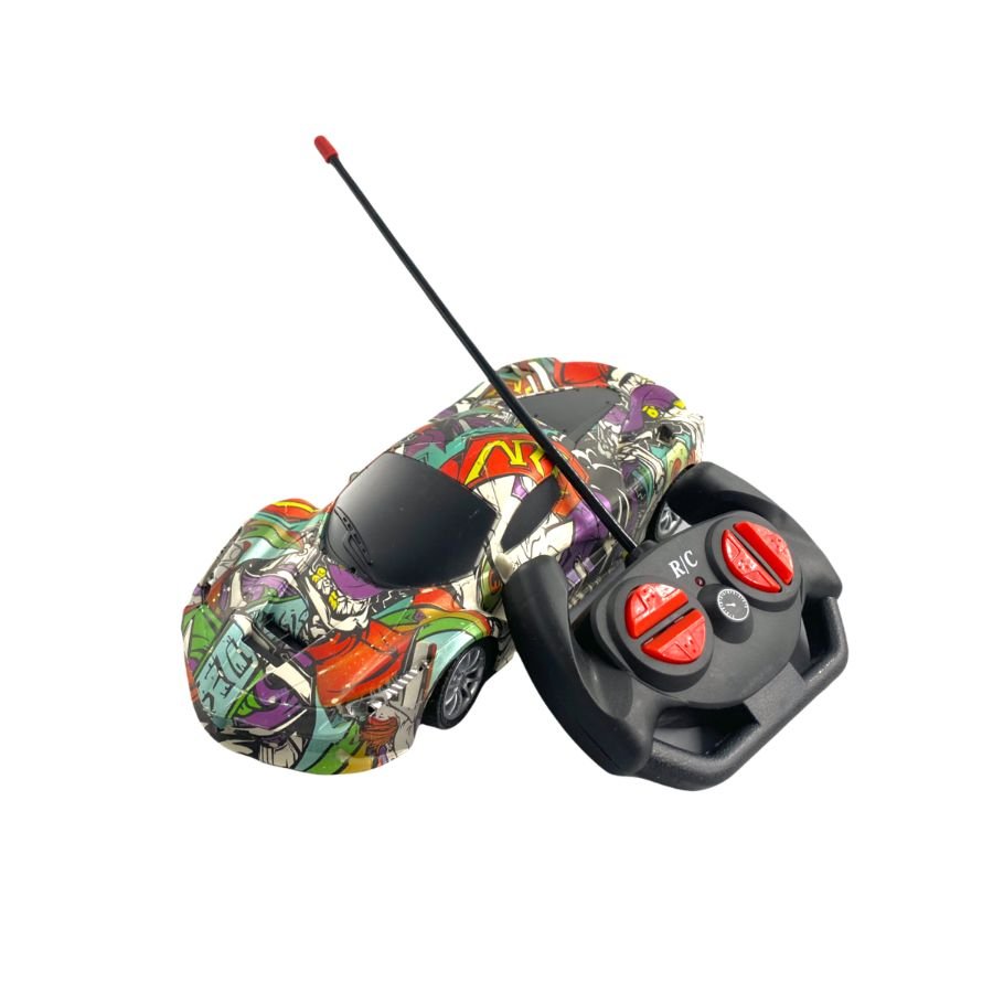 Remote Control Graffiti Model Toy Sports Car