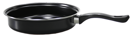 7Pc Cookware Pan Set Carbon Steel Non Stick Glass Lid 6645