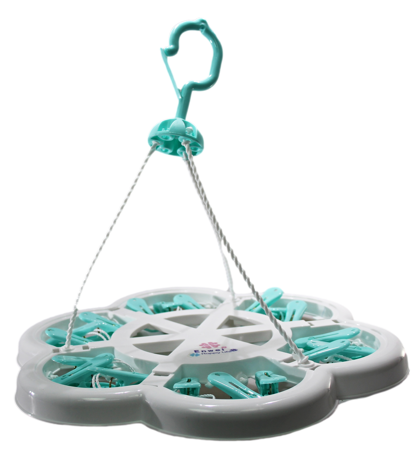 Clothes Peg Laundry Hanger 36Cm Assorted Colours