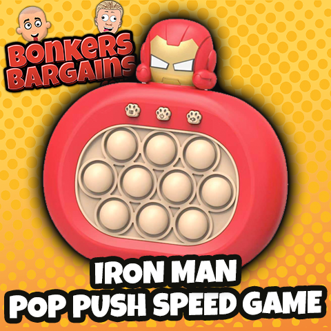 Iron Man Pop Push Speed Game