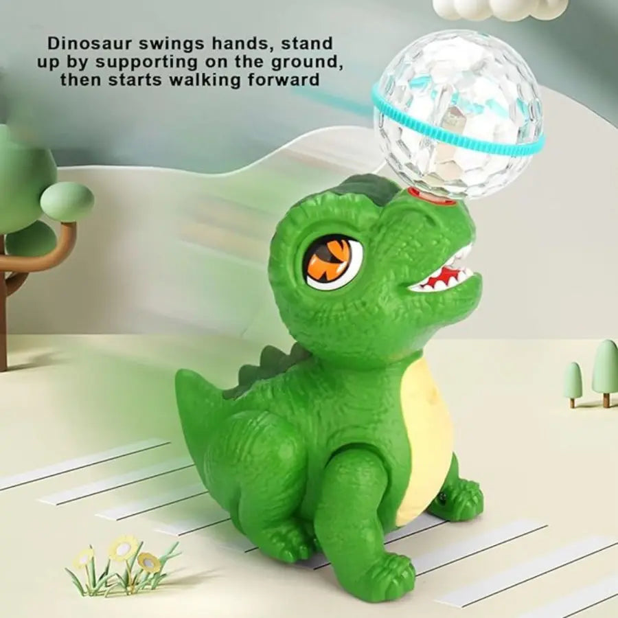 Balancing Ball Dinosaur Toy Interactive Musical Robotic Pet Dinosaur with Sounds & Lights