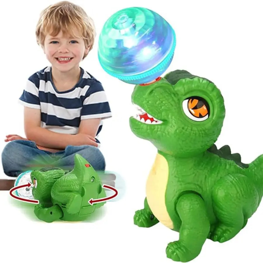 Balancing Ball Dinosaur Toy Interactive Musical Robotic Pet Dinosaur with Sounds & Lights