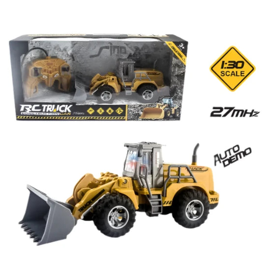 Remote Control Flat Arm Push Shovel Digger RC with Controller