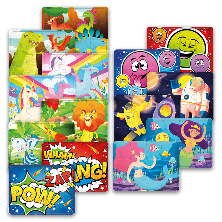 Mini Jigsaw Mega Value Mix ( 56 Jigsaws )