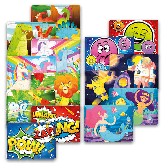 Mini Jigsaw Mega Value Mix ( 56 Jigsaws )