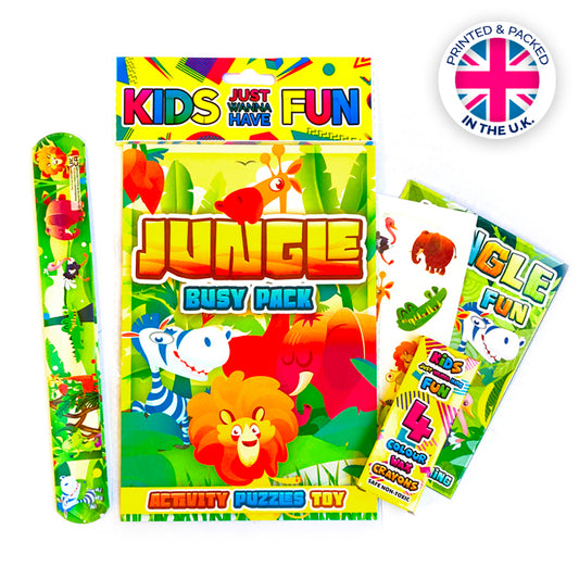 Jungle Busy Packs x 12 ( BULK BUY )