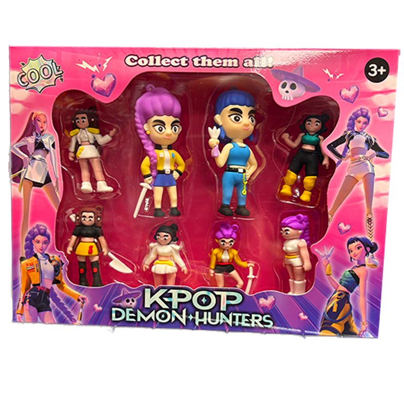 K-Pop Demon Hunters 8 Figure Box Set