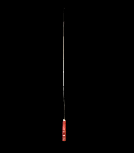 Long Metal BBQ Kebab Skewer Stick 71 cm Wooden Handle KB2