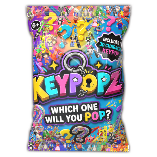 KeyPopz - 1 Character KeyPopz Keychain Inside