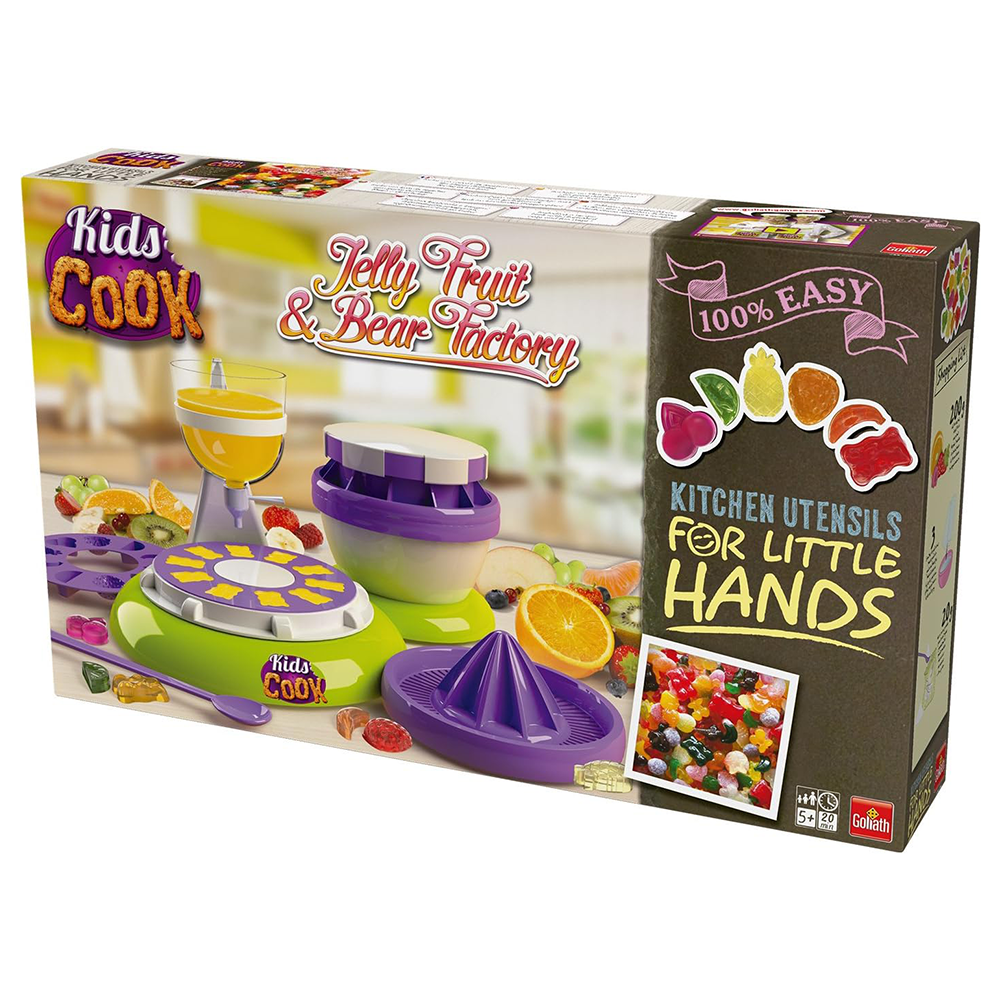 Kids Cook Jelly Fruit & Bear Factory
