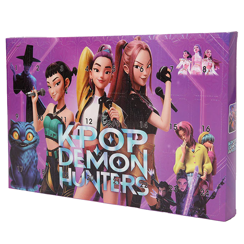 K-Pop Demon Hunters Advent Calendar Surprise Reward Box