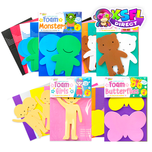 Foam Craft Shapes Multi Value Pack ( Makes 16 )