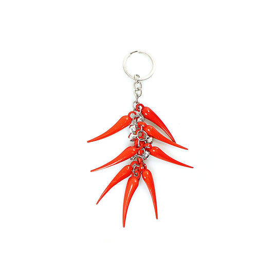 Red / Green Chili Keychain Keyring 1745