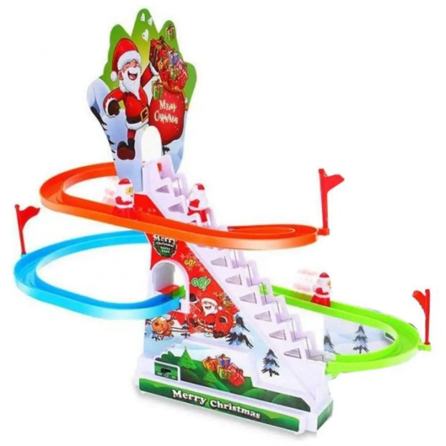 Santa Climb & Slide Run Track Set