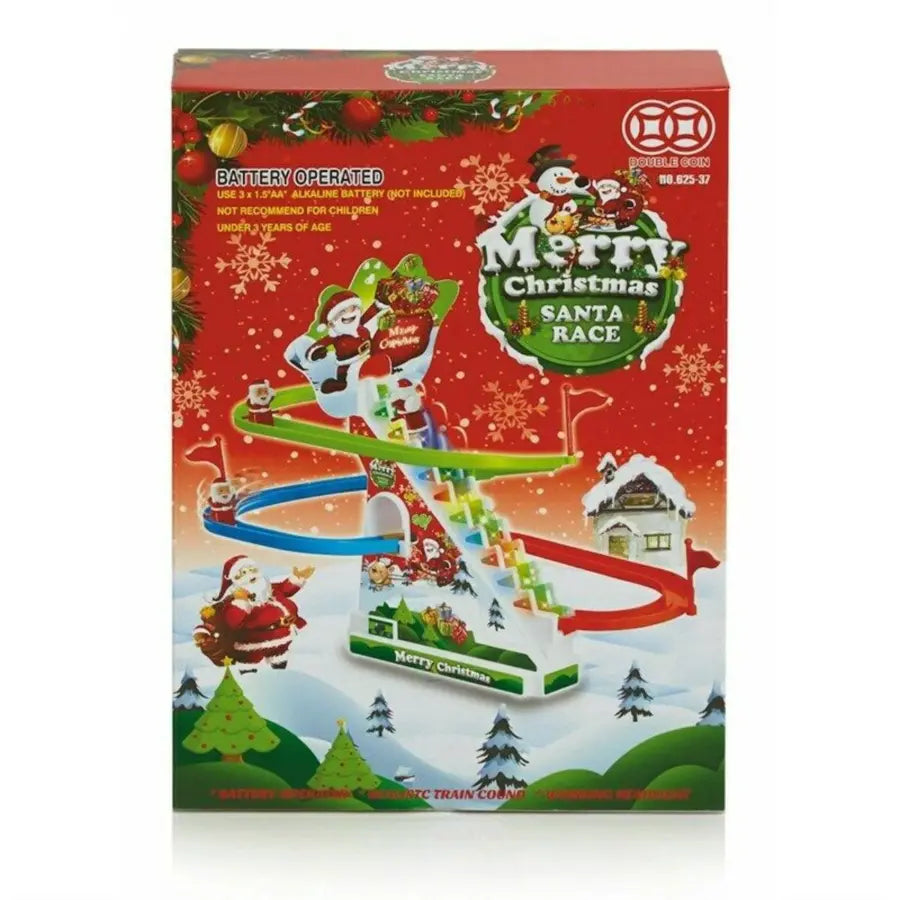 Santa Climb & Slide Run Track Set