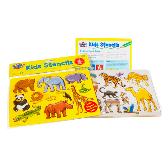 Mega Jungle Stencil Mix ( Craft Clearance Special )