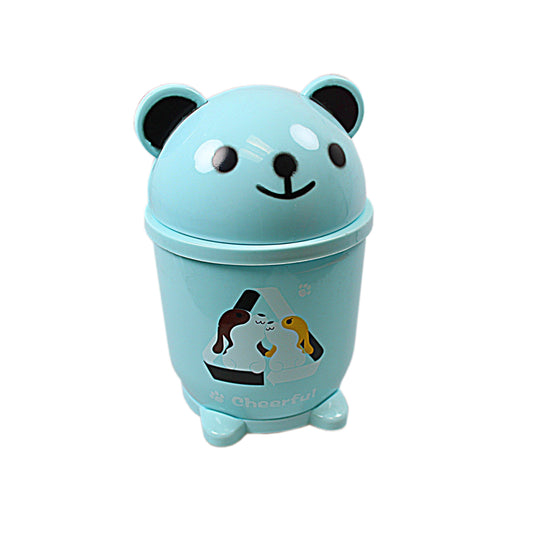 Cute Teddy Bear & Frog Mini Waste Bin Animal Design 4934