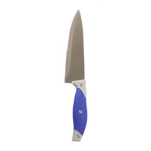 Kitchen Stainless Steel Serrated Chef Knife 33 cm 4963