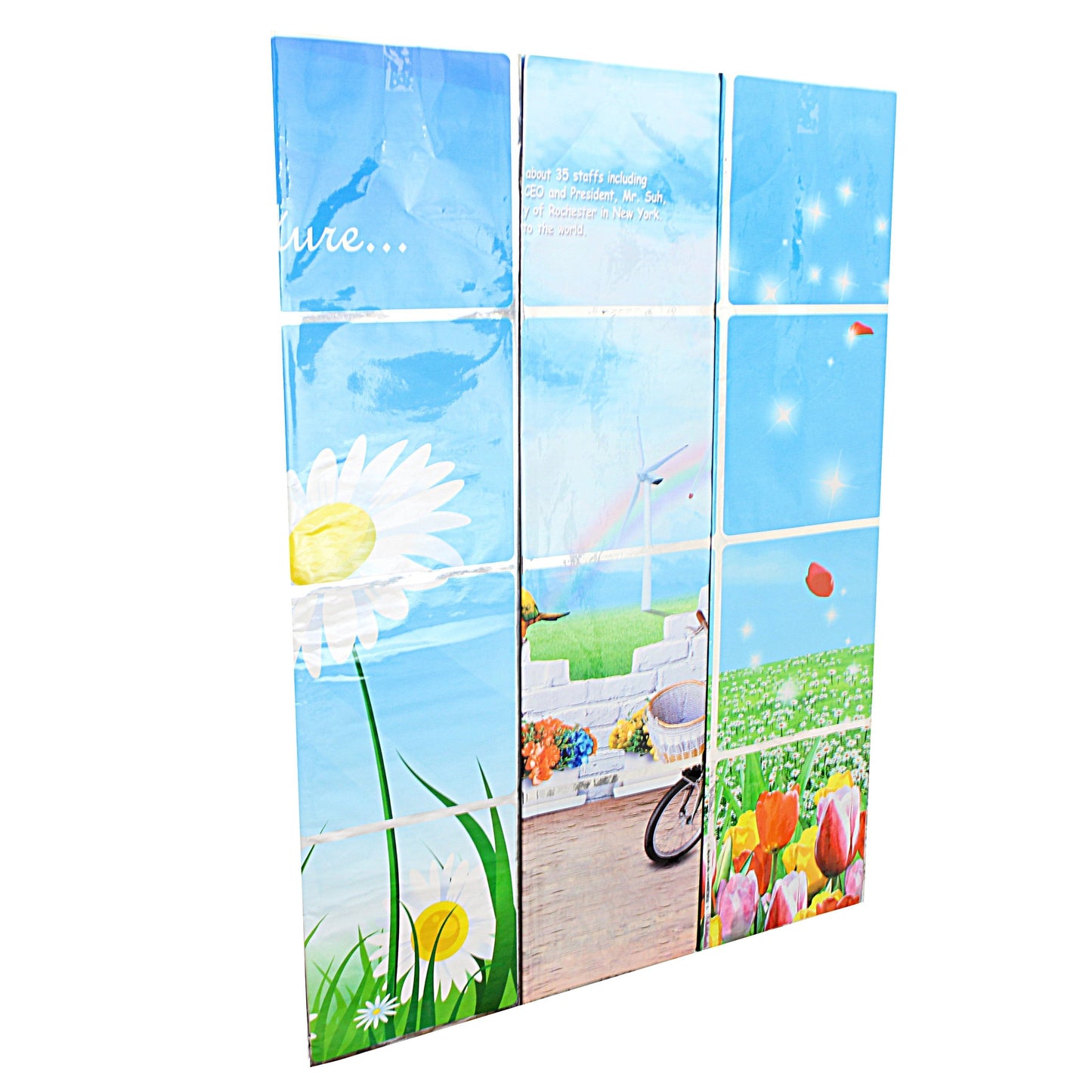 Kitchen Tile Cover Stickers 900 x 600 mm Assorted Designs 0348