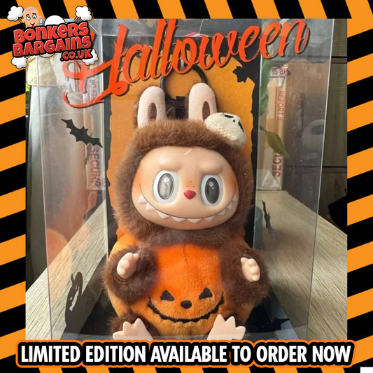 Labubu Style Halloween Limited Edition Pumpkin Monster Plush Doll