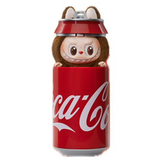 Labubu THE MONSTERS Coca-Cola Series PopMart  Vinyl Face Plush Toy Doll VIRAL - 'The Secret' Canned Monster