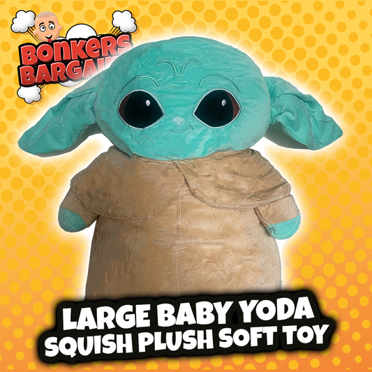 Baby Yoda Large Squish Plush Soft Toy