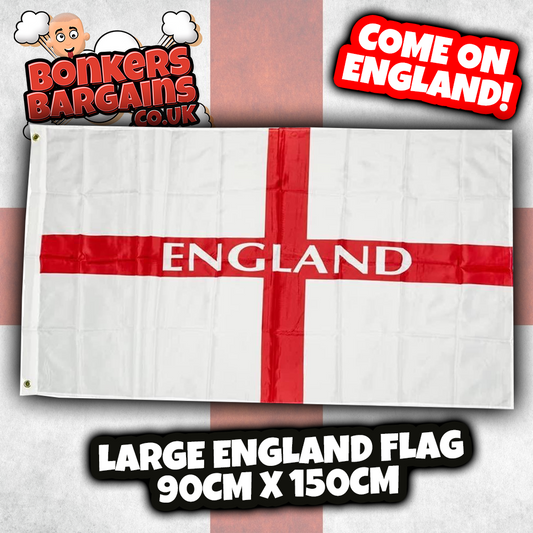 Large England Flag 90cm x 150cm