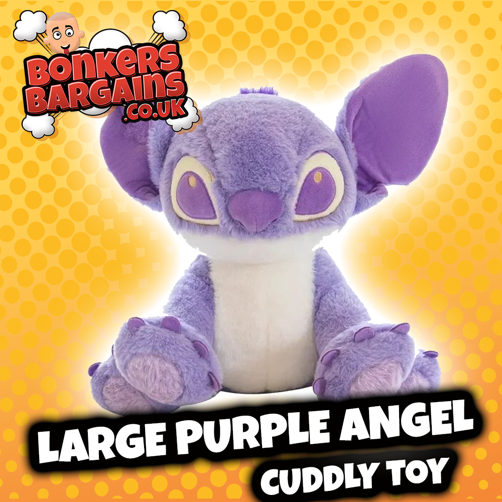 Large Purple Angel Cuddly Toy