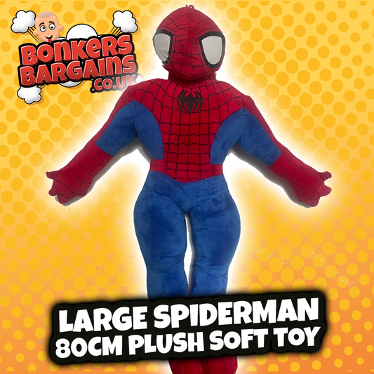 Large Spiderman Plush Soft Toy 80cm