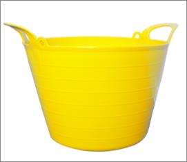 Large Flexi Tub DIY Storage Bucket 42L Assorted Colours LL5142