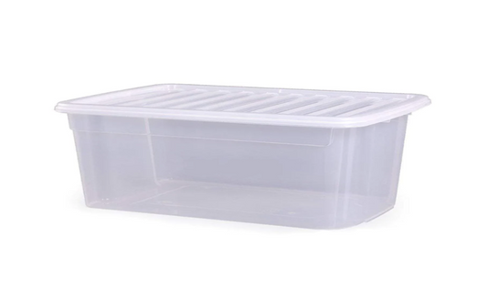 Plastic Underbed Storage Box with Wheels 24 Litre ST24