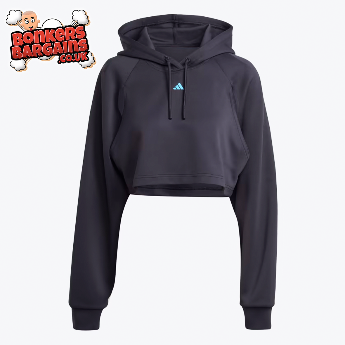 Adidas HIIT AEROREADY Crop Training Hoodie