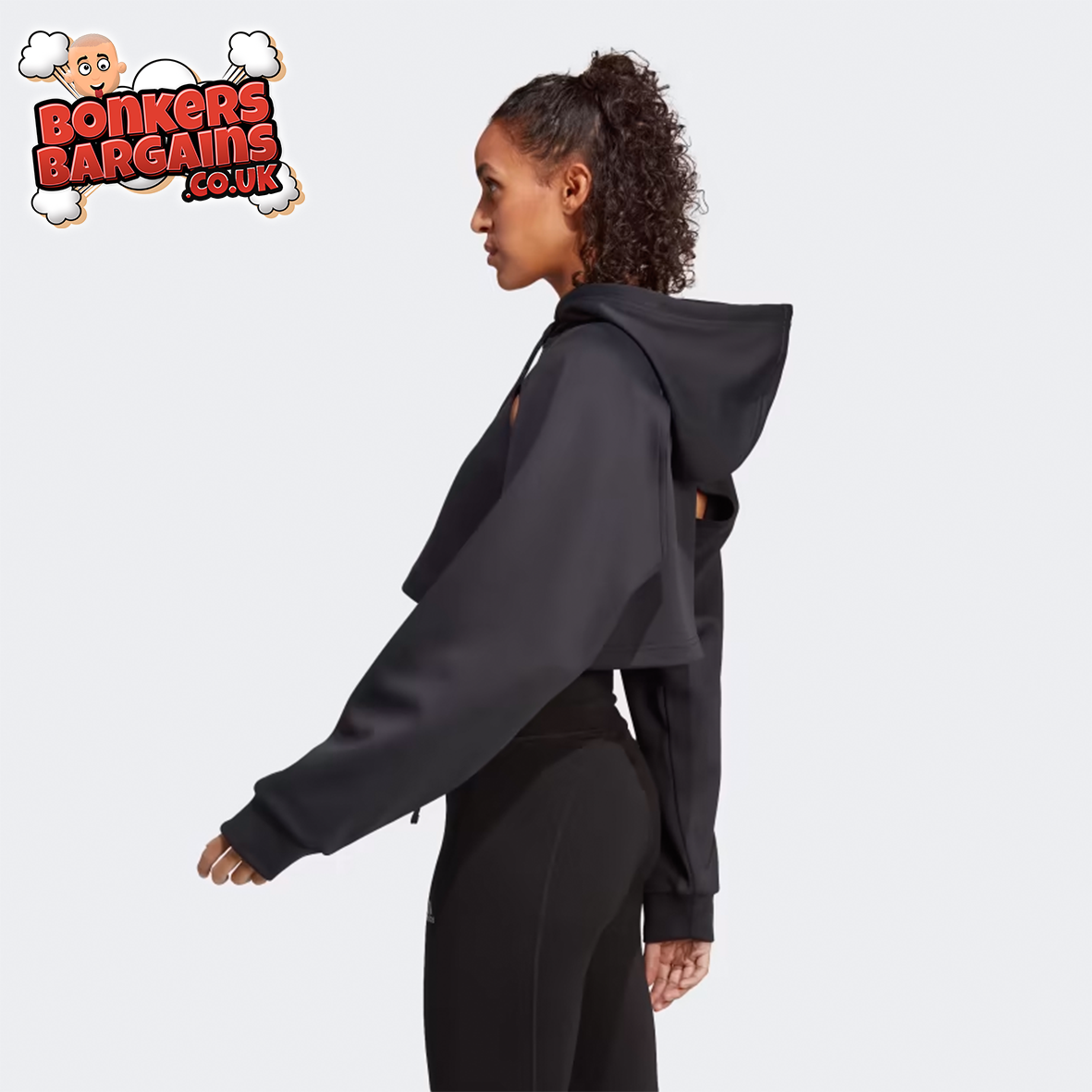 Adidas HIIT AEROREADY Crop Training Hoodie