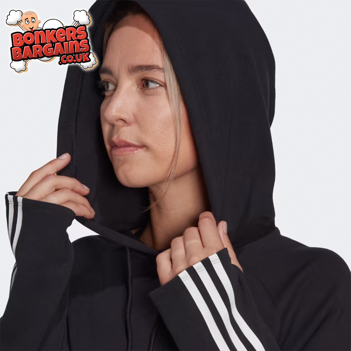 Adidas AEROREADY Train Essentials Womens Copped Hoodie
