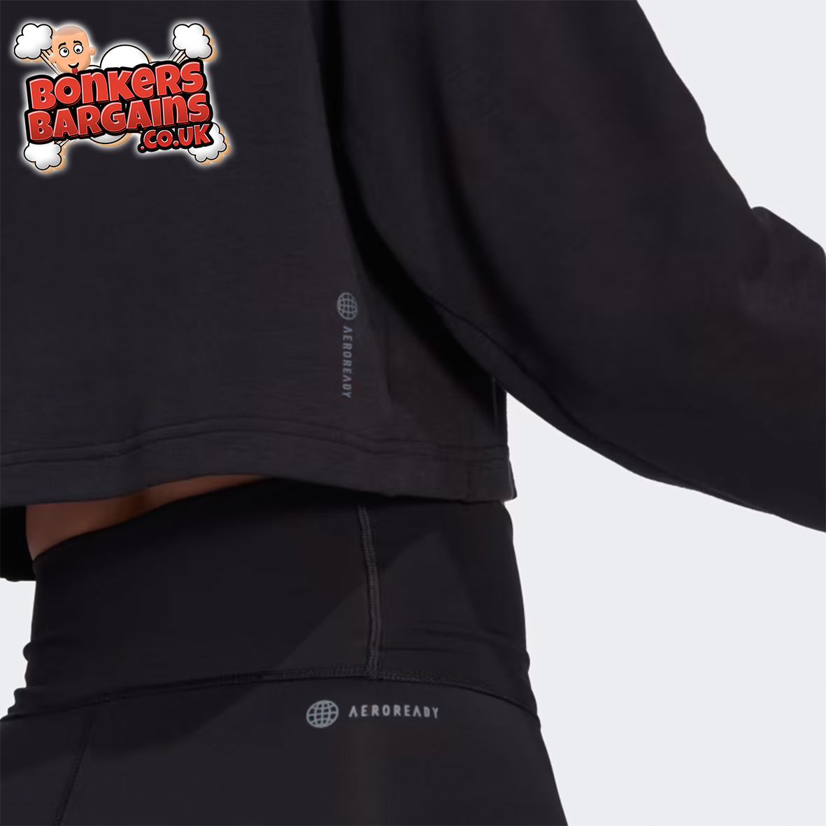Adidas AEROREADY Train Essentials Womens Copped Hoodie