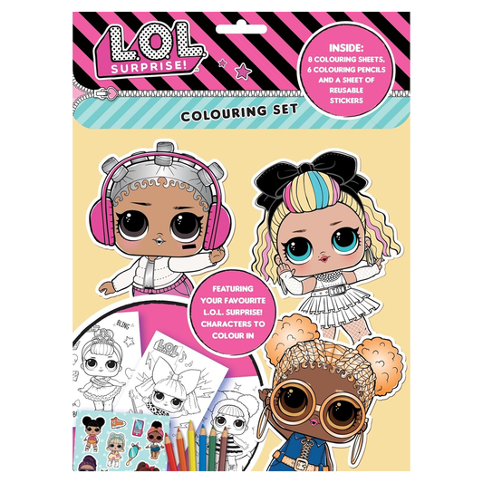 LOL Surprise Colouring Set