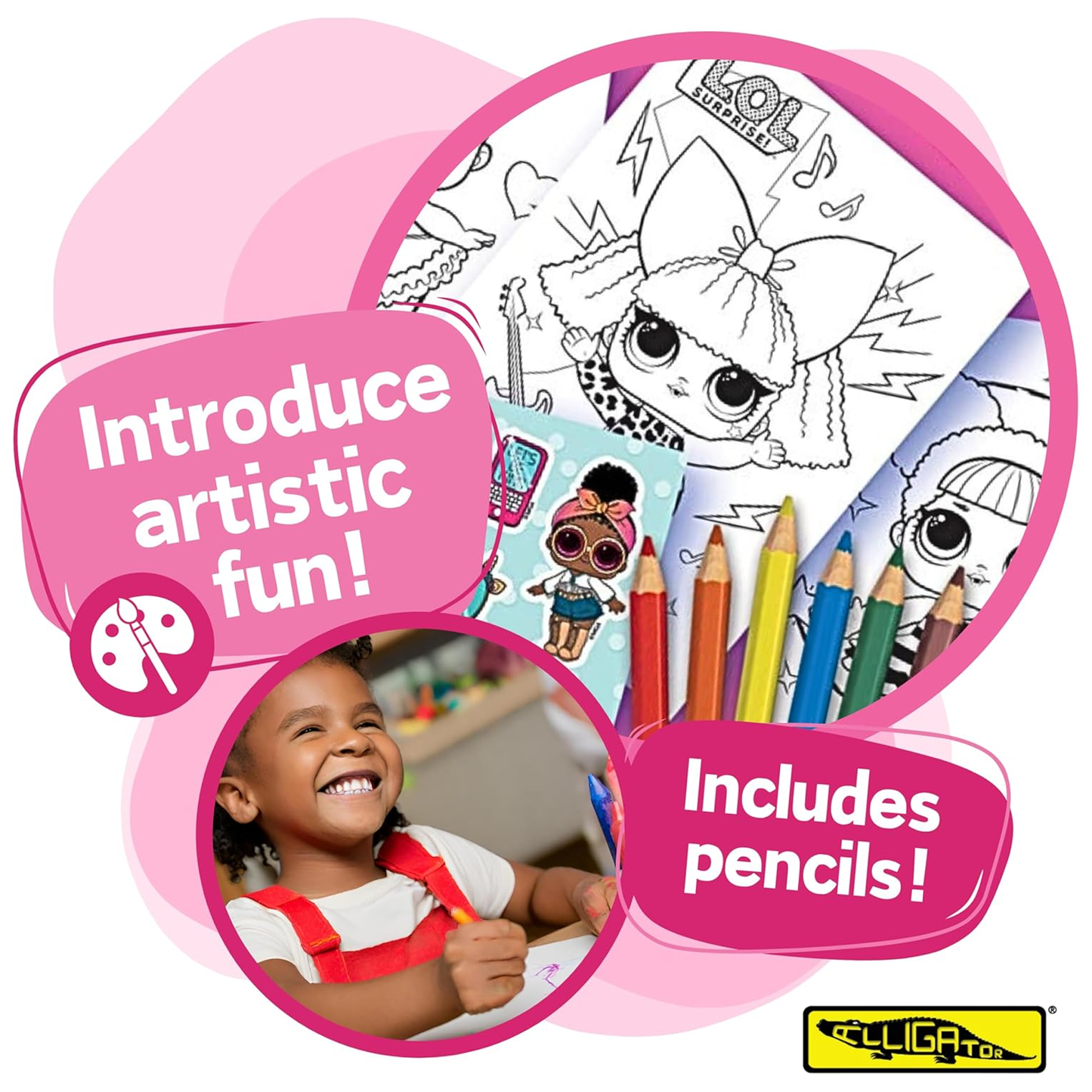 LOL Surprise Colouring Set