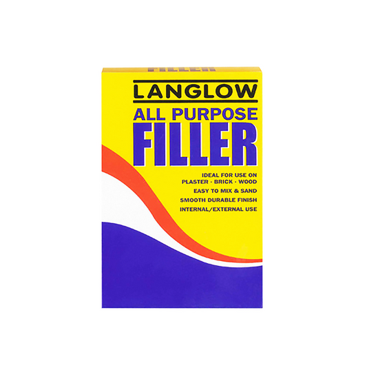 Langlow Diy All Purpose Powder Filler 1.5Kg White 47 – 1 (Parcel Rate)
