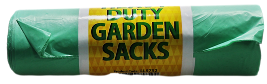 Garden Heavy Duty Garden Sacks Bin Bags Roll of 10 LL5752