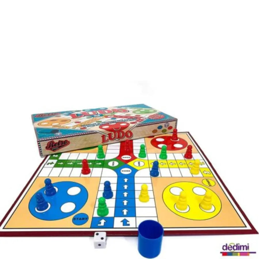 Ludo Board Game Set – Classic Ludo Fun for Kids & Adults Complete Family Game Kit