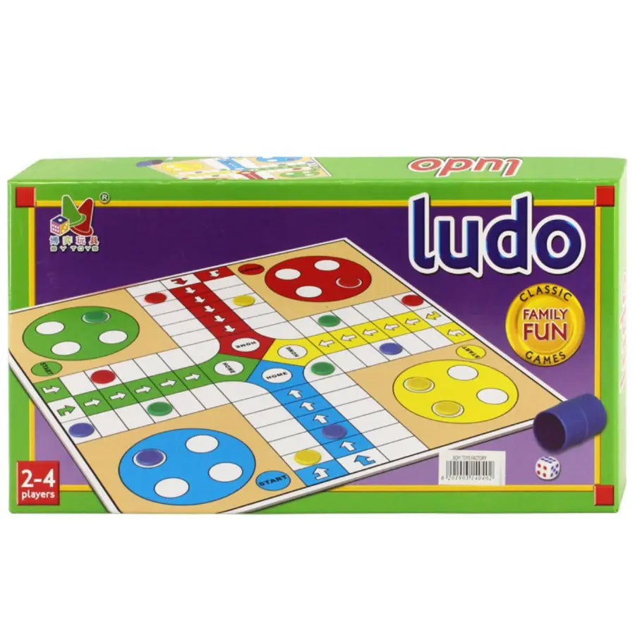 Ludo Board Game Set – Classic Ludo Fun for Kids & Adults Complete Family Game Kit