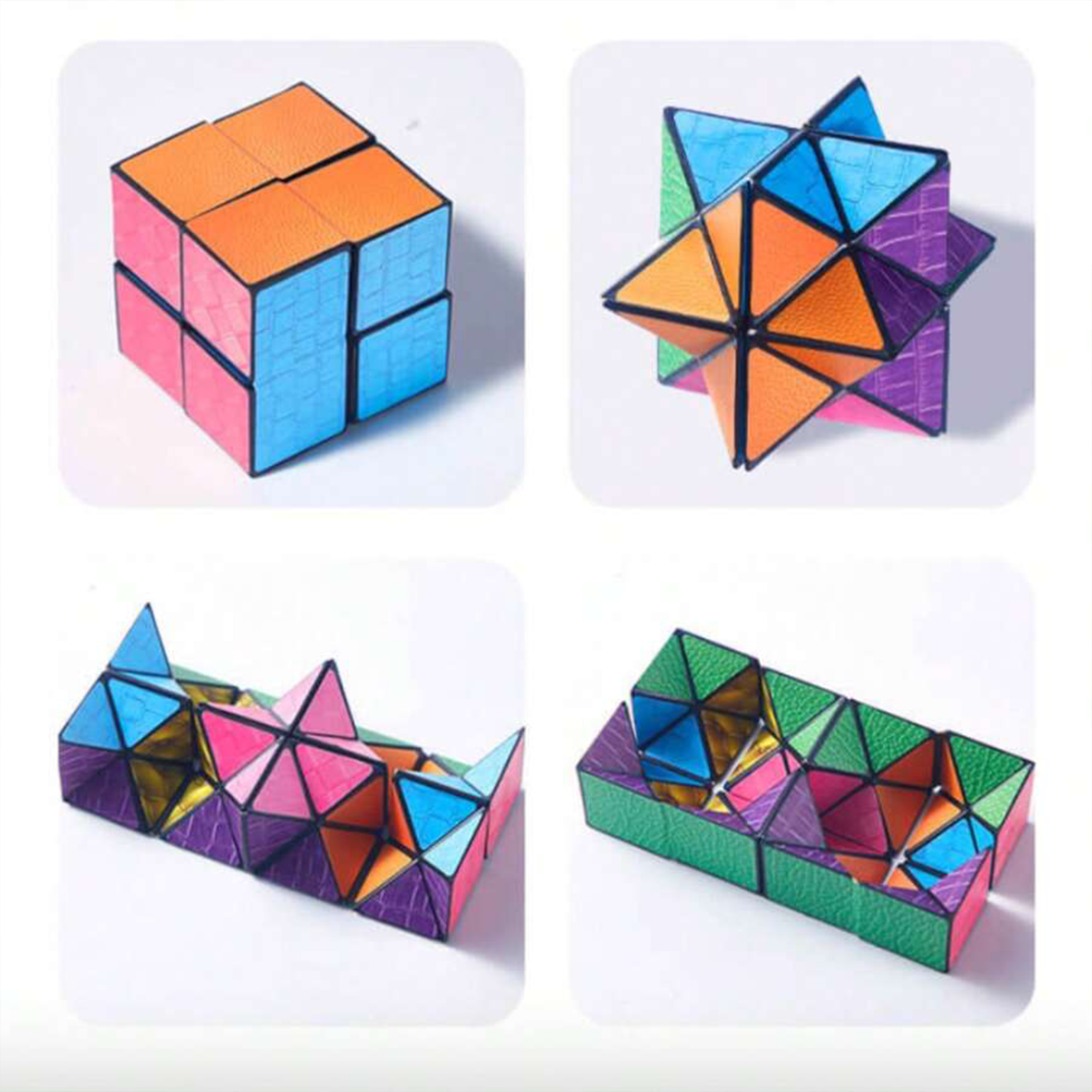 3D Magnetic Puzzle Cube - Create 72 Shapes